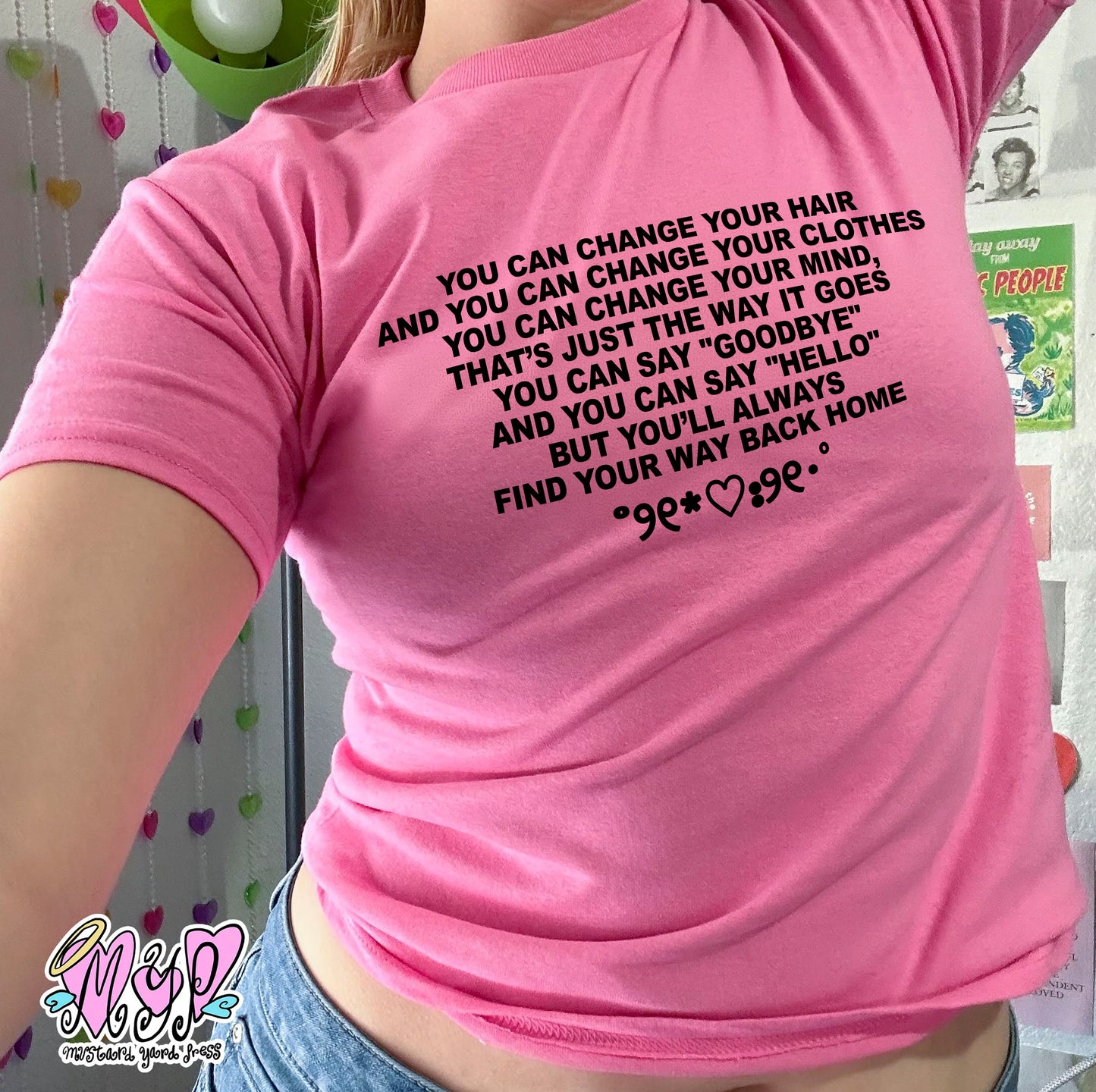 back home baby tee