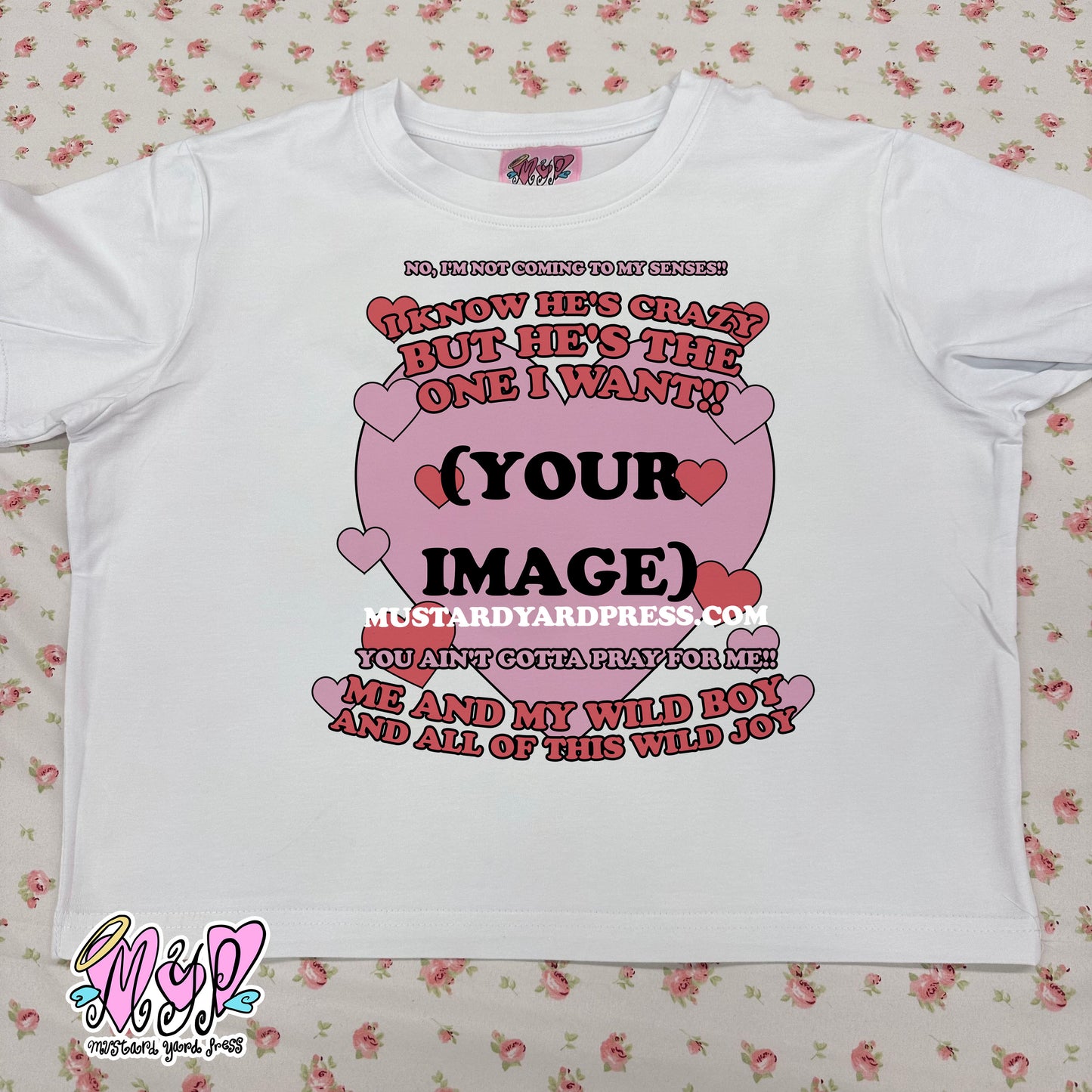 custom but daddy i love him baby tee