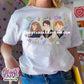 golden trio sketch t-shirt