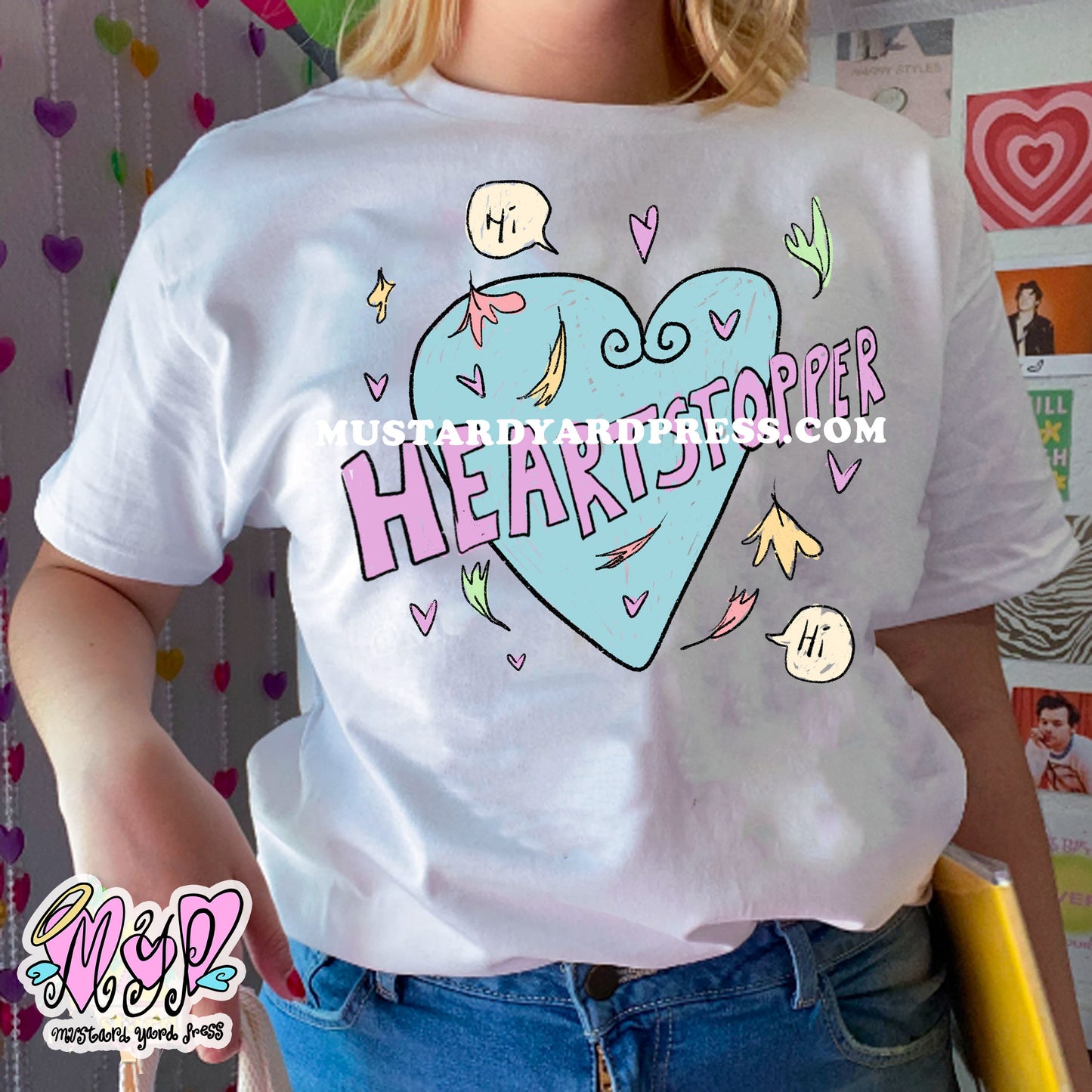 heartstop logo t-shirt