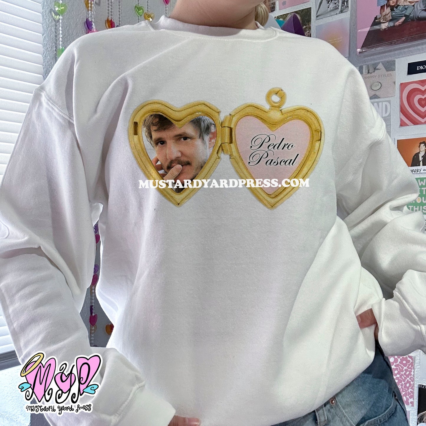 pedro locket crewneck