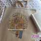 harry's gingerbread tote bag