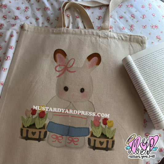 calico harry tote bag