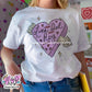 lana heart t-shirt