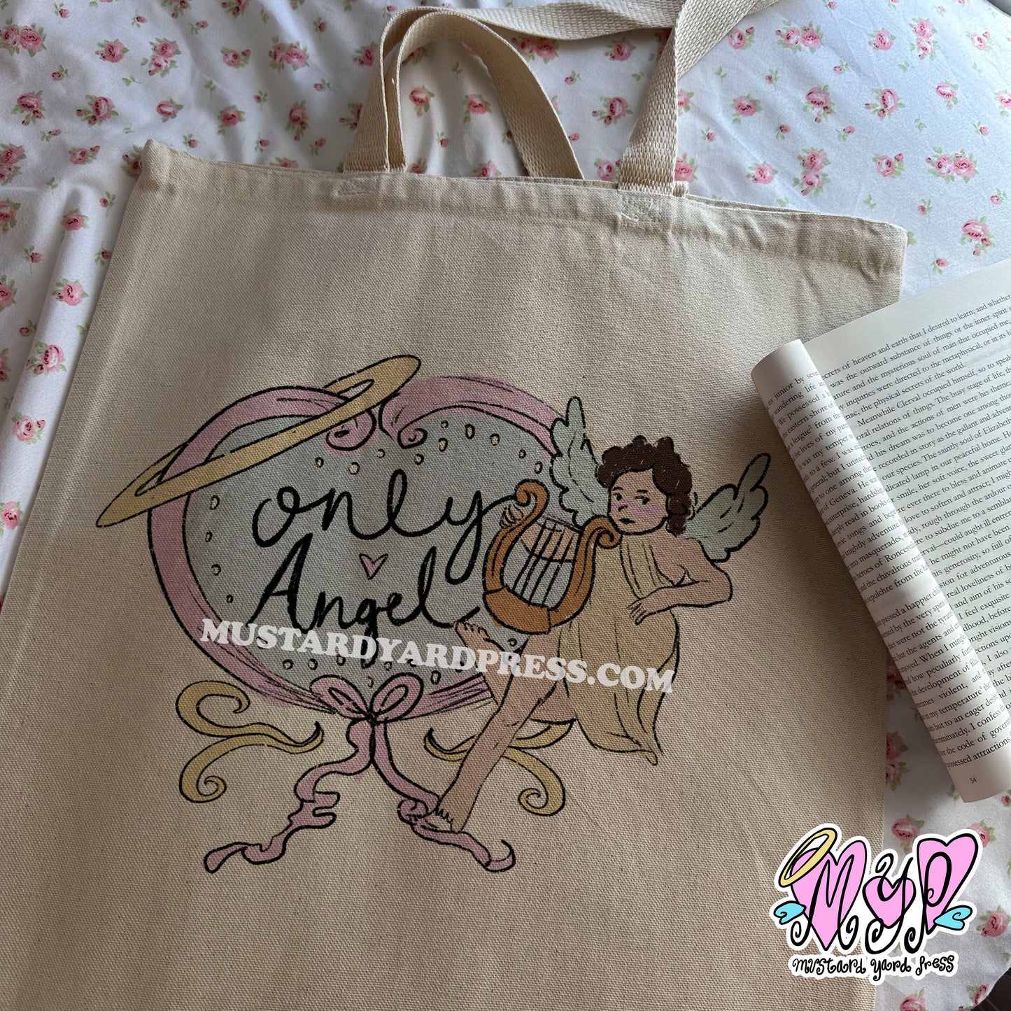 only angel soft tote bag