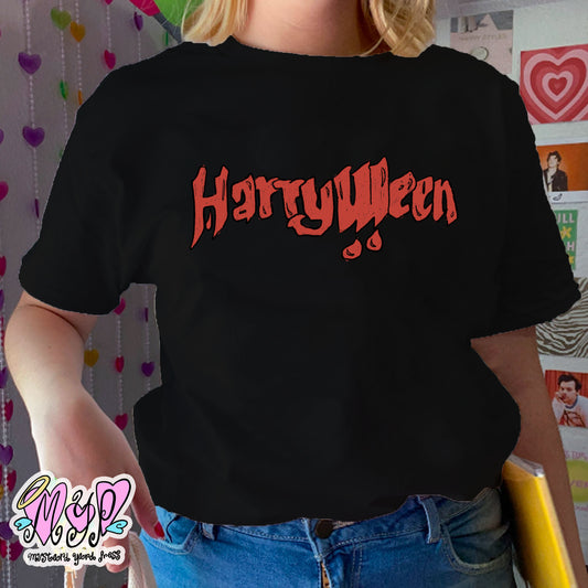 harry halloween logo t-shirt