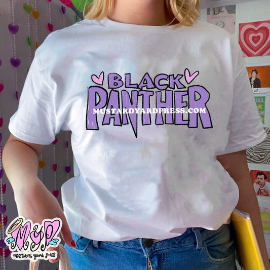 panther logo t-shirt