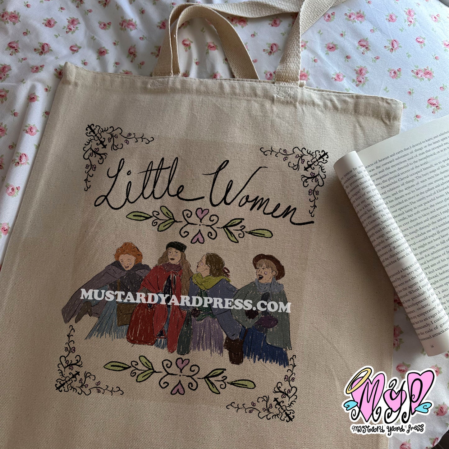 little women tote bag