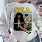 sza vintage crewneck
