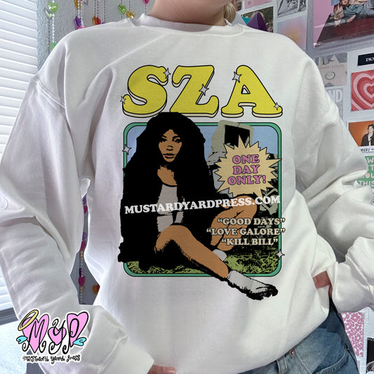 sza vintage crewneck