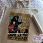 daisy vintage tote bag