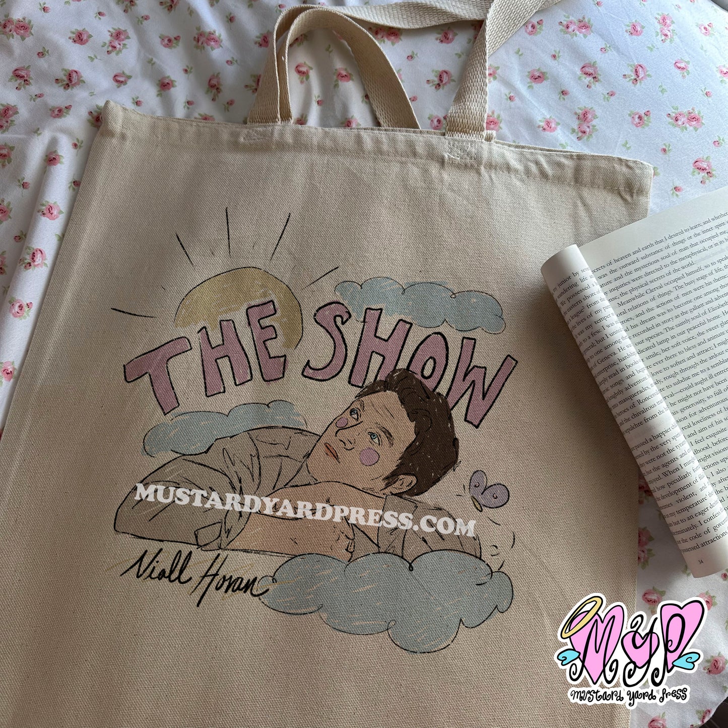 show sketch tote bag