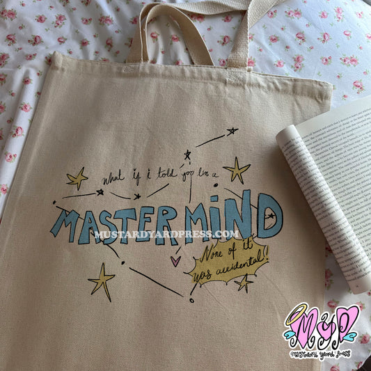 mastermind tote bag