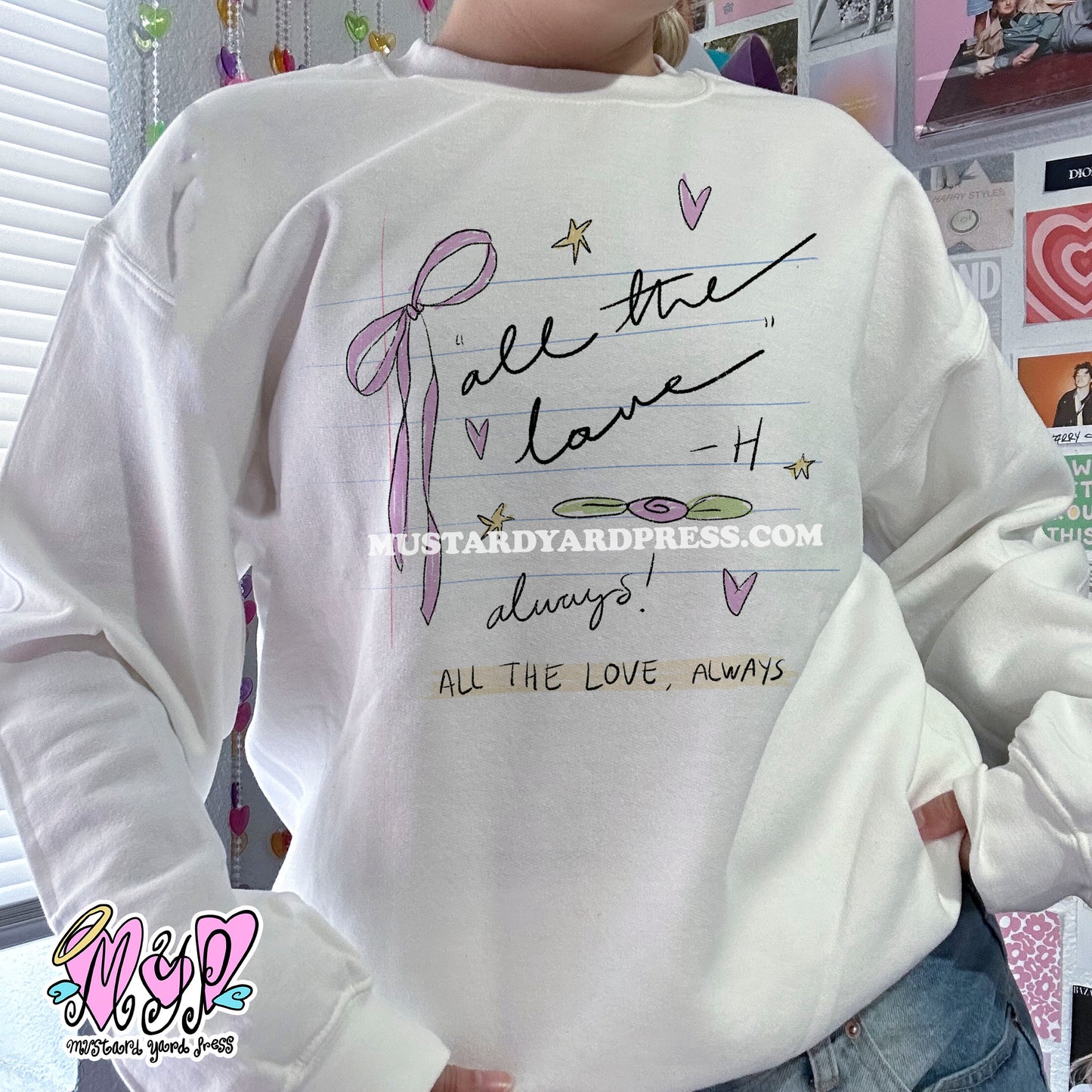 all the love soft crewneck