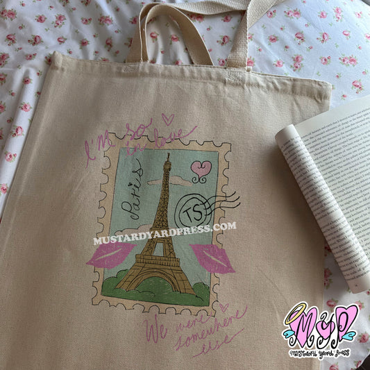 paris tote bag