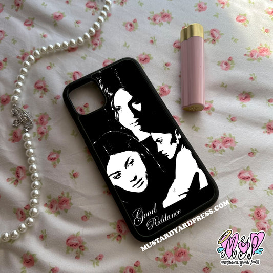 gracie black phone case