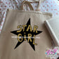 star girl tote bag