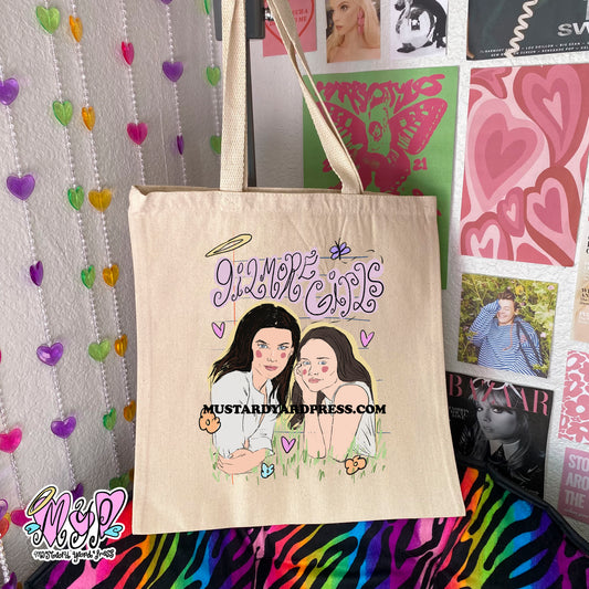 gilmore sketch tote bag