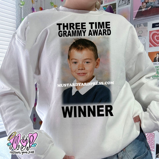 young harry winner crewneck