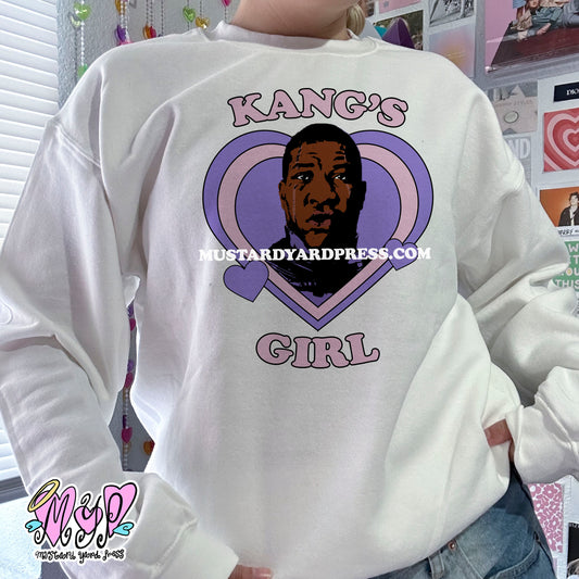 conquerer's girl crewneck