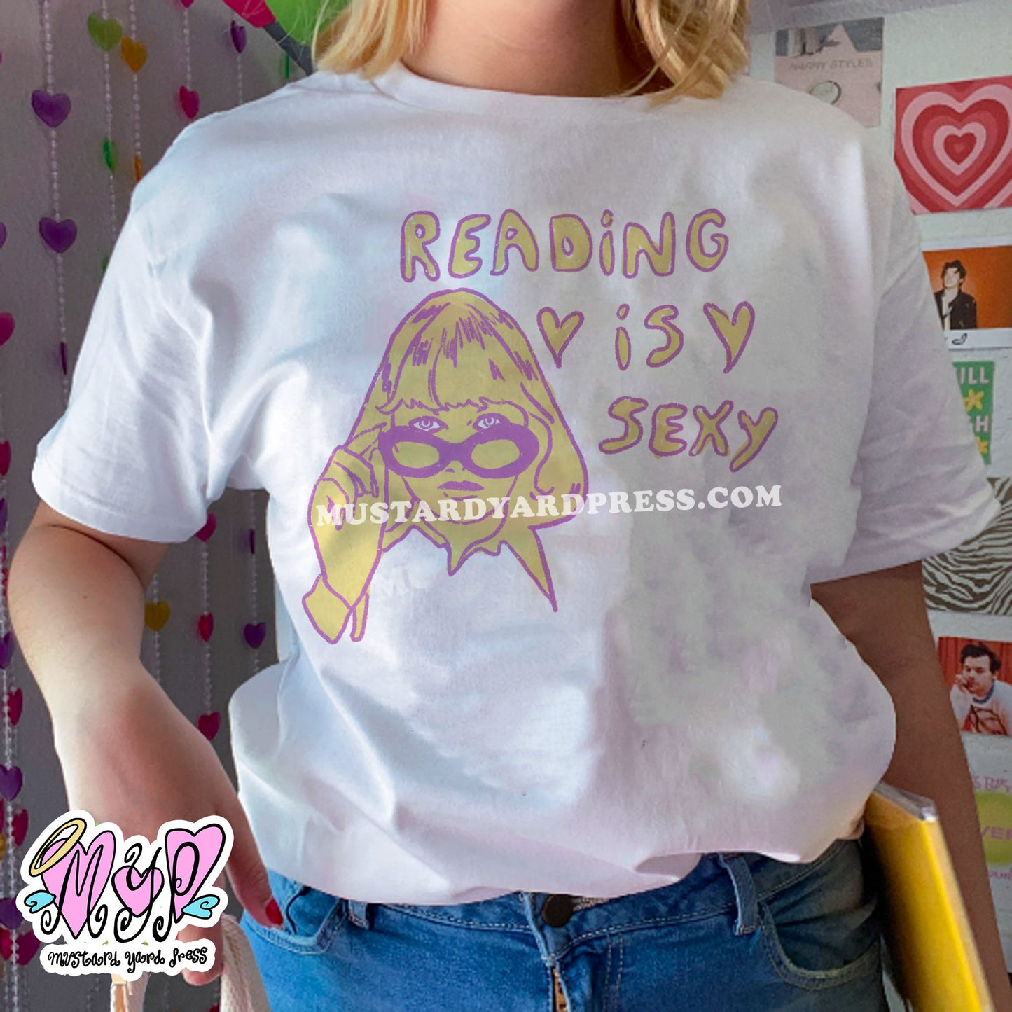 reading is sexy t-shirt