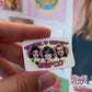 girlboss mini sticker