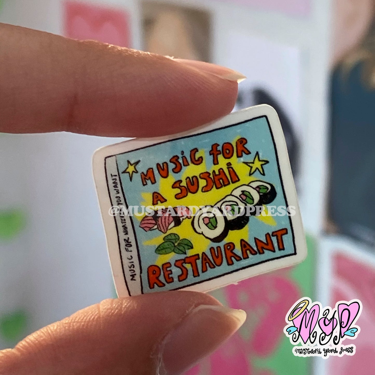 sushi mini sticker
