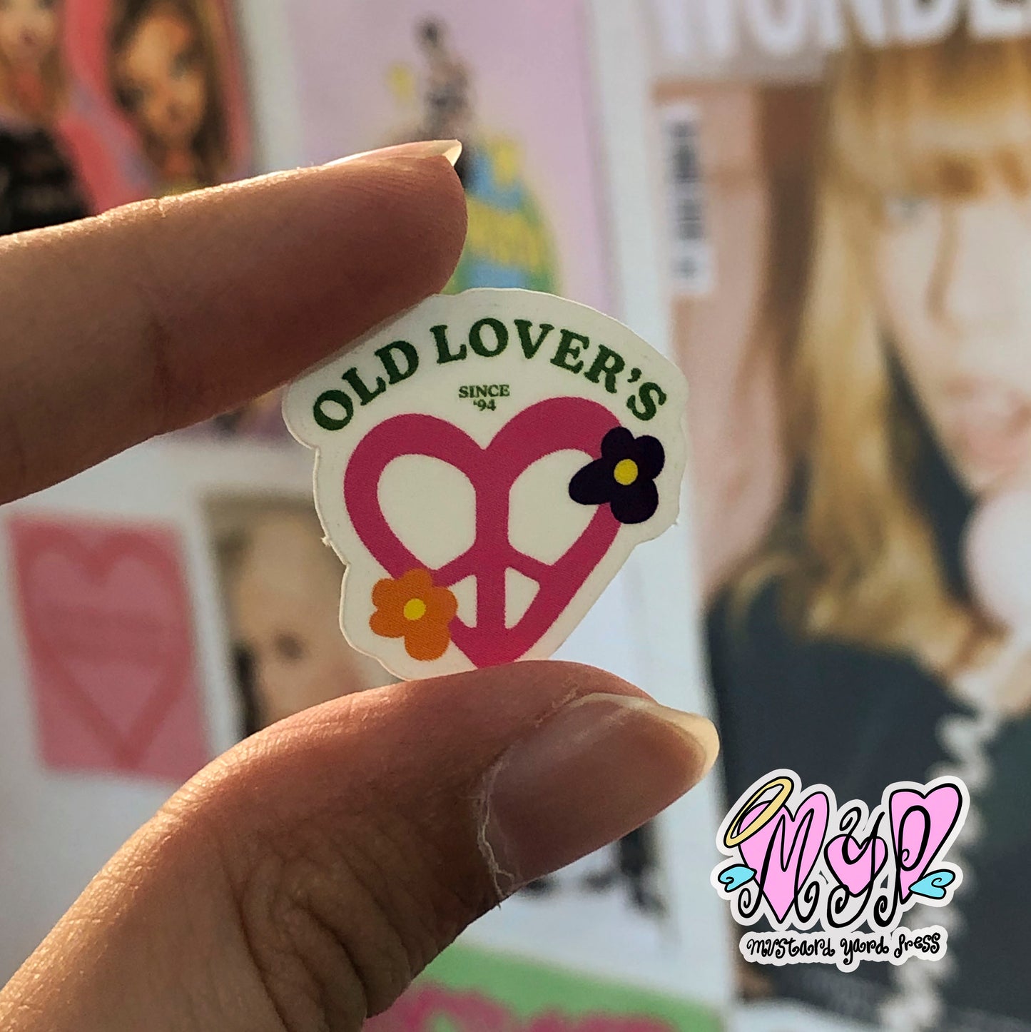 old lover's mini sticker