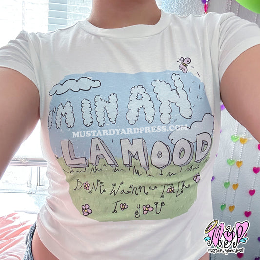 l.a. mood baby tee