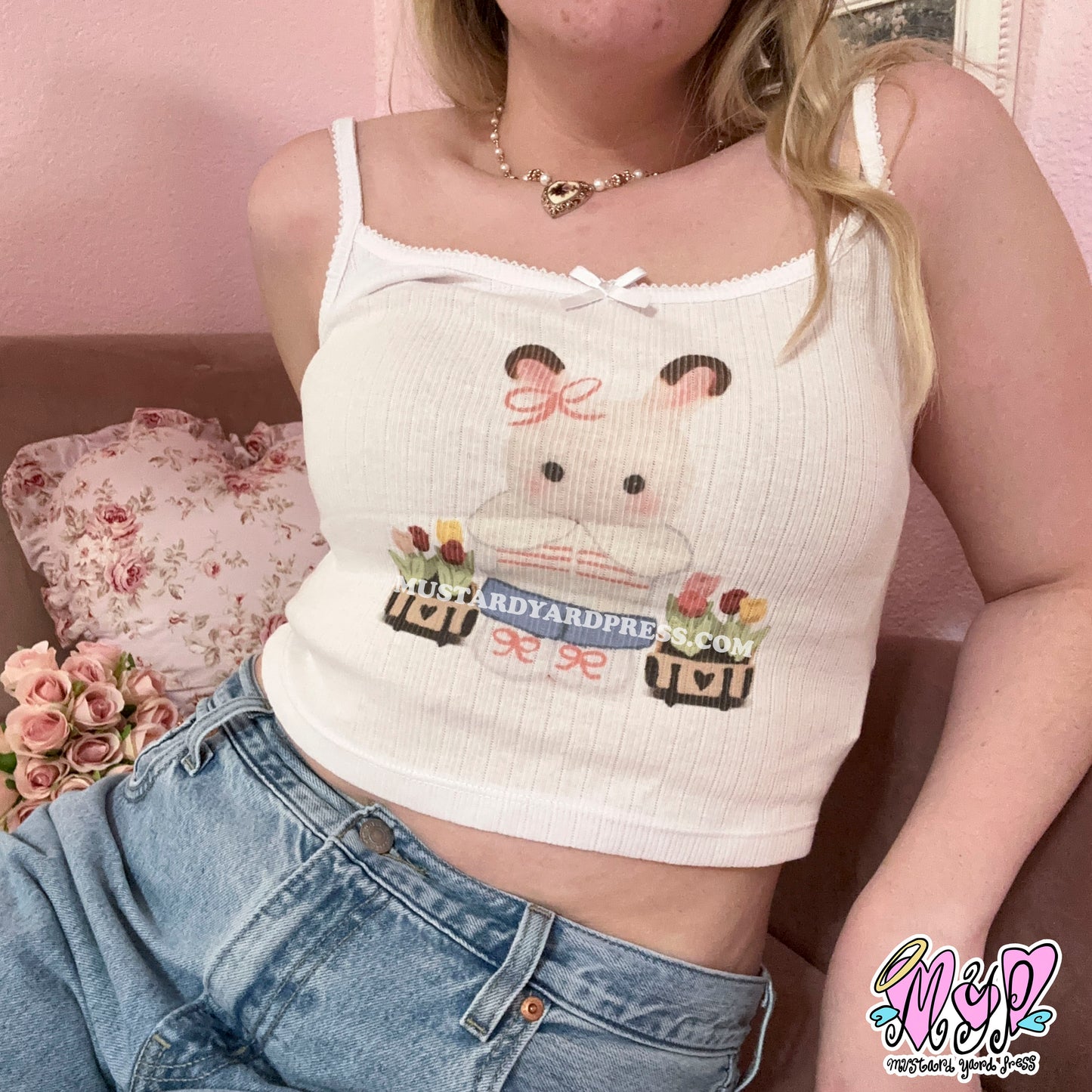 calico harry cropped cami