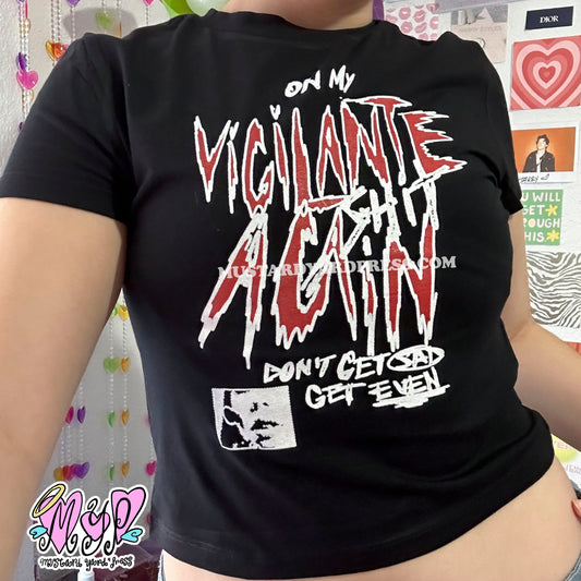 vigilante baby tee