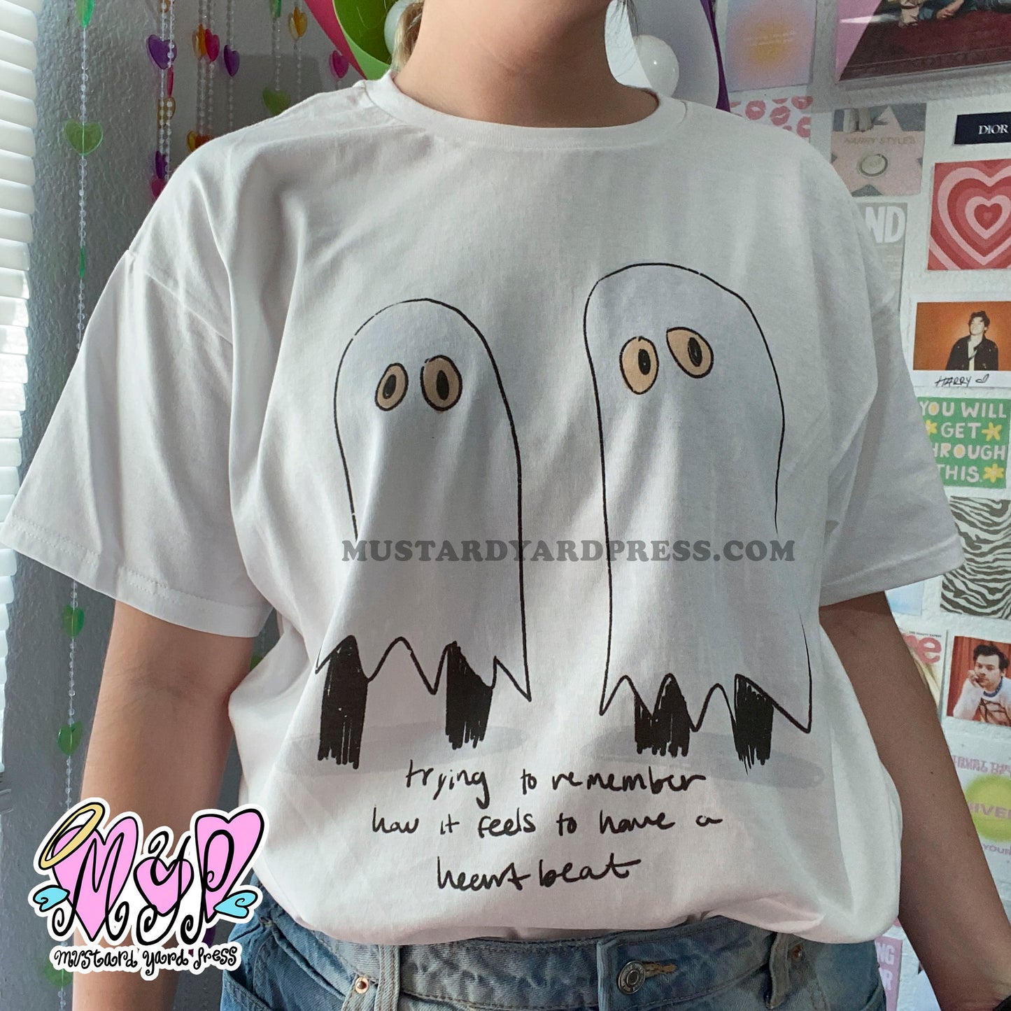 two ghosts t-shirt