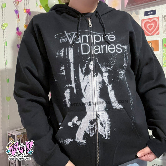 vampire diaries zip-up