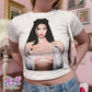 lana portrait baby tee