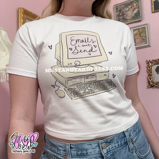 emails baby tee