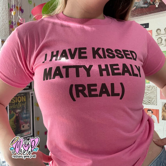 i have kissed matty baby tee