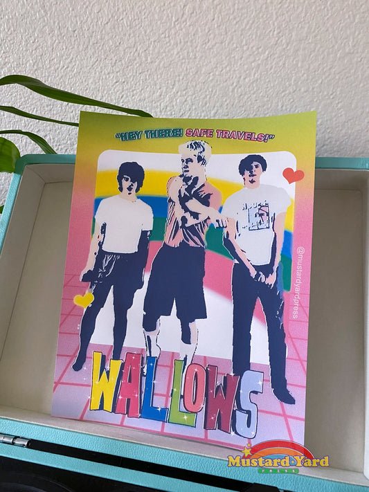 wallows y2k poster