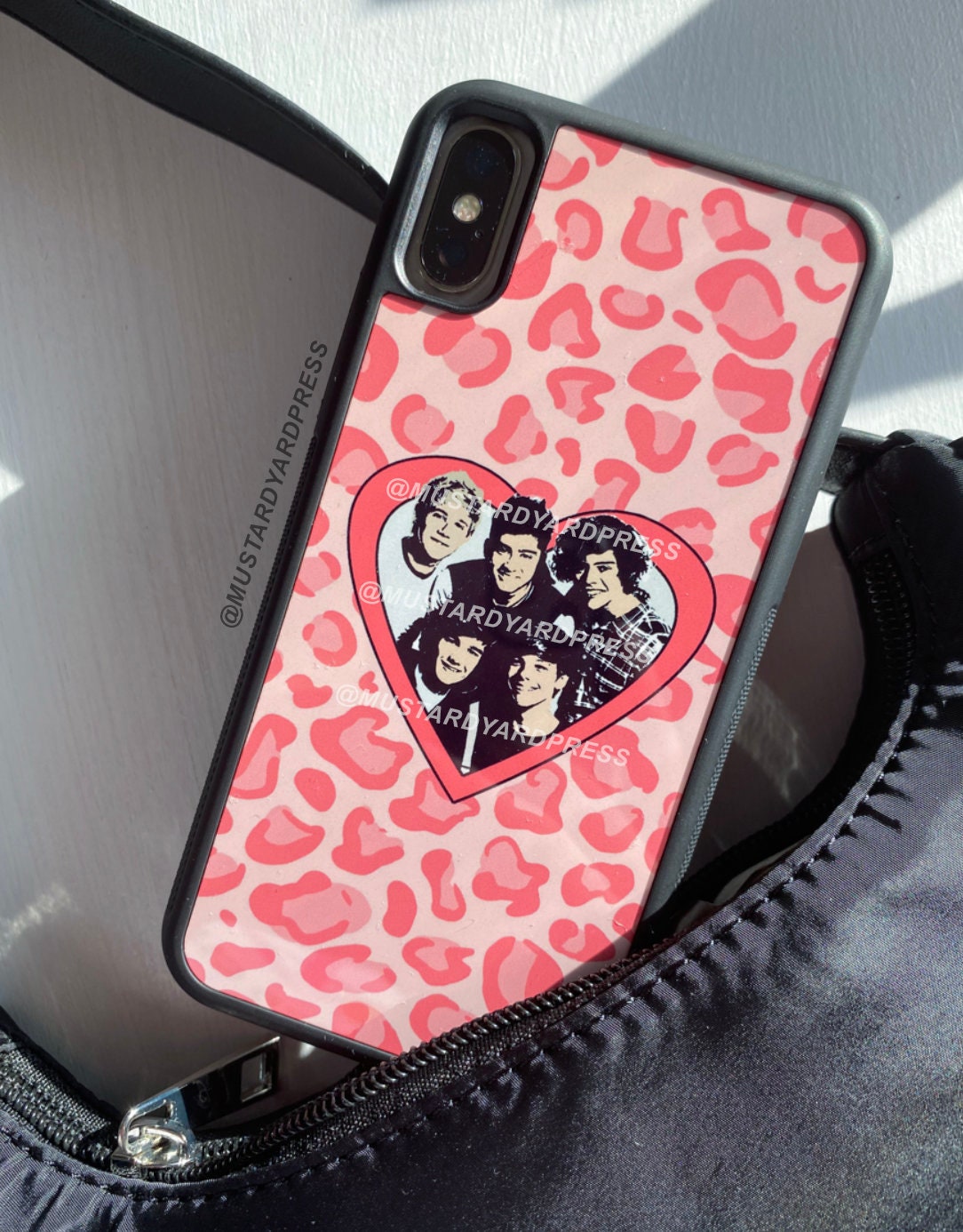 pink leopard phone case