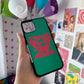 butterfly green phone case