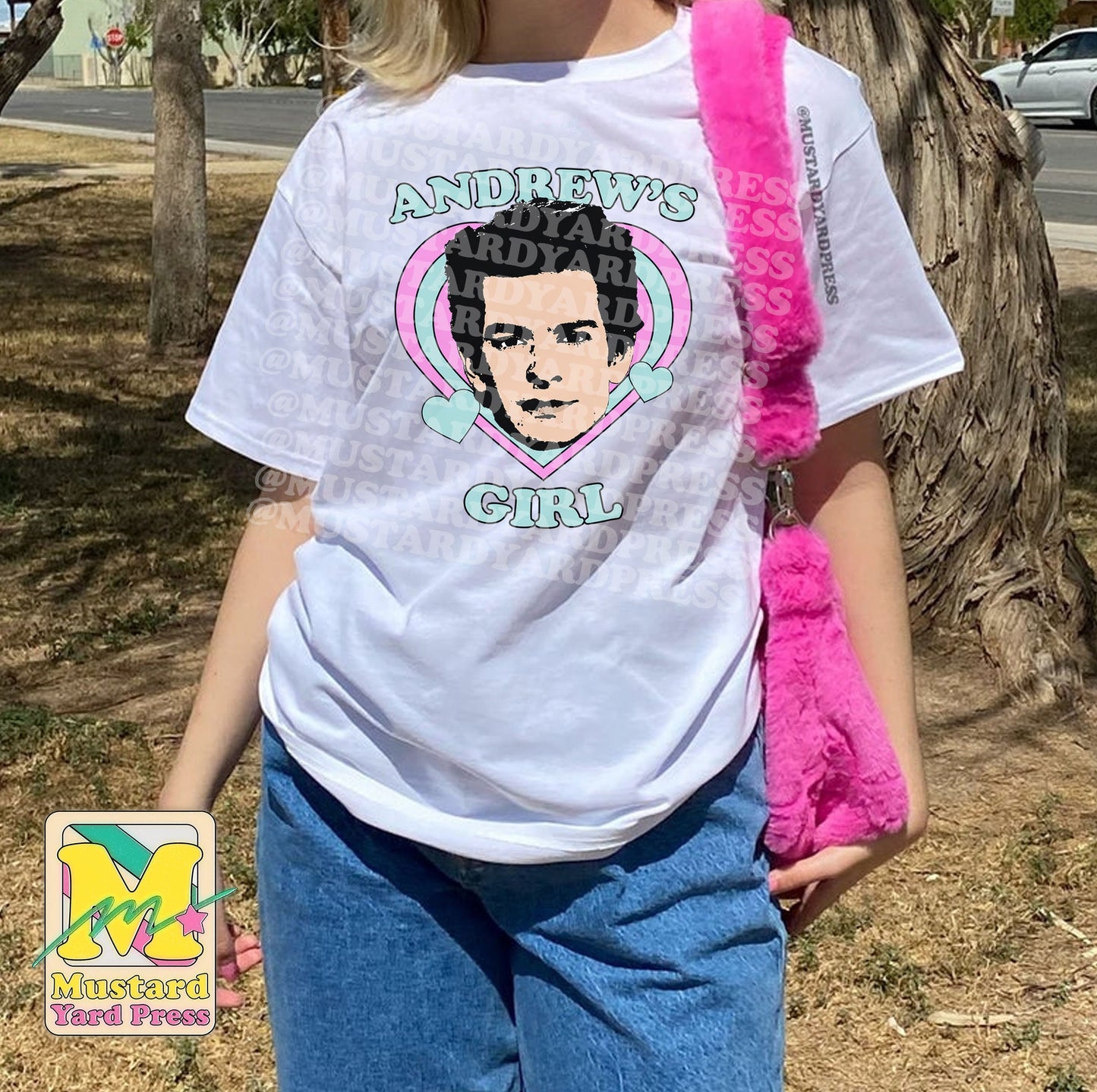 andrew's girl t-shirt