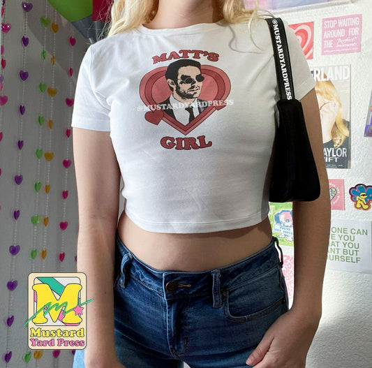 matt's girl baby tee