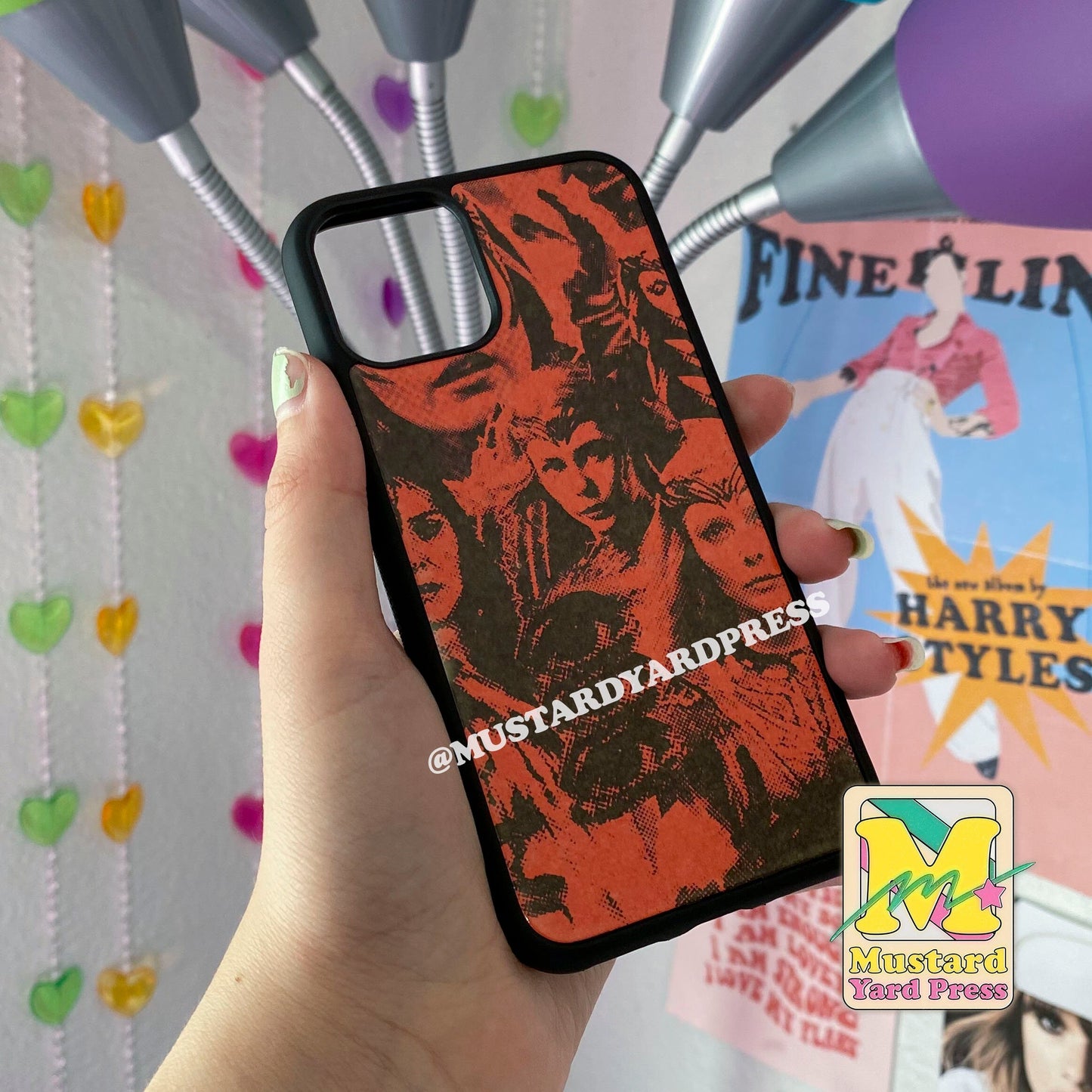 witch red/pink phone case