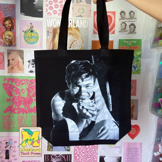 harry black tote bag