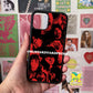 eddie red collage phone case